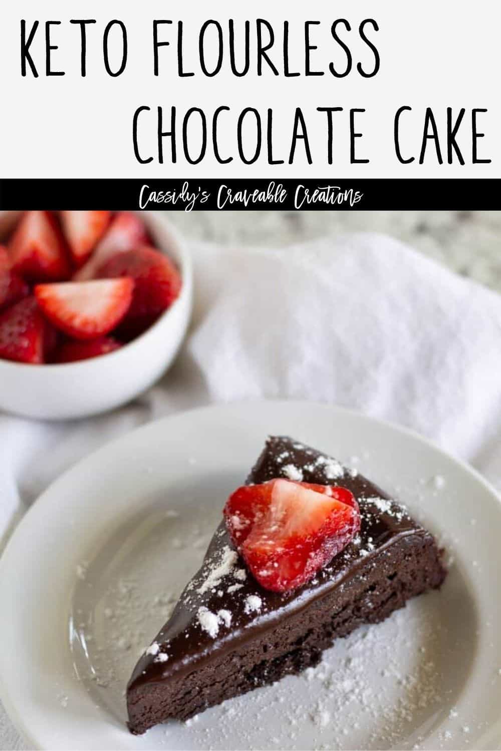 Keto Flourless Chocolate Cake With Ganache Paleo Options