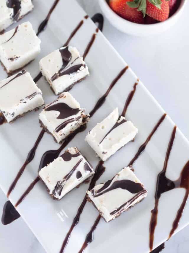 Paleo Cheesecake With A Chocolate Swirl! (Dairy-Free)  Story