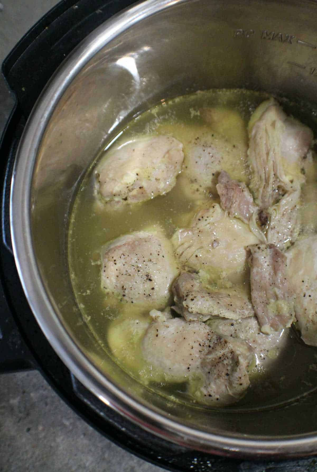 Cooked Chicken In Instant Pot