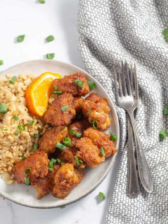 LowCarb Keto Orange Chicken Recipe Story Cassidy's Craveable Creations