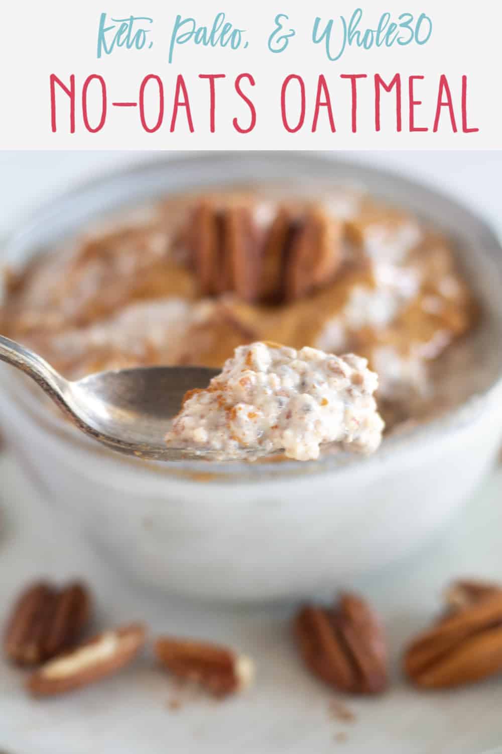 No-Oats Low-Carb Keto Oatmeal - Cassidy's Craveable Creations