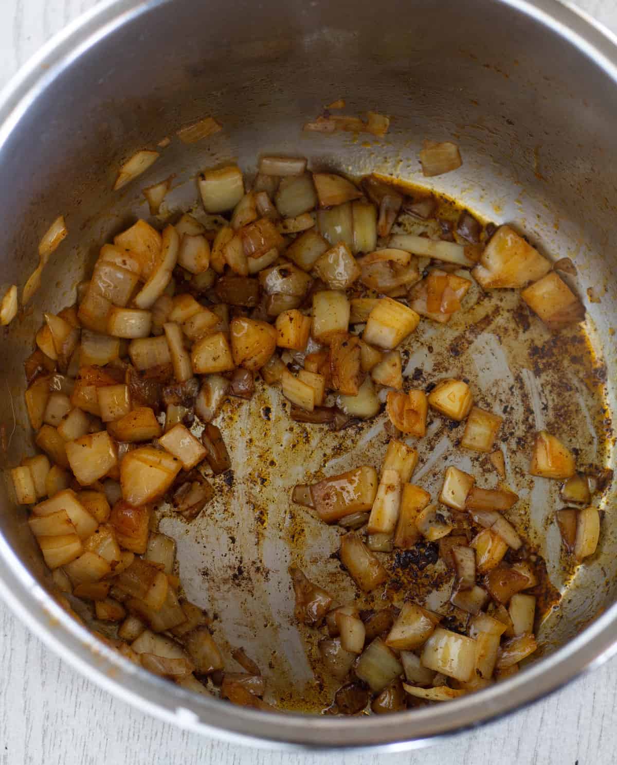 Sauteing onion in instant pot