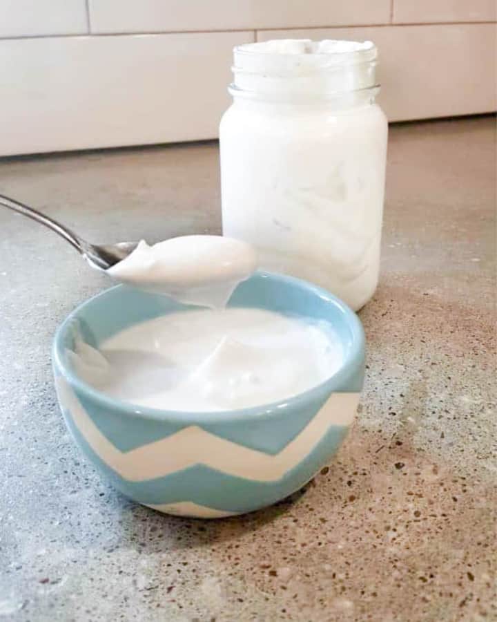 Cultured Dairy Free Sour Cream {Paleo, Vegan, & Nut Free}