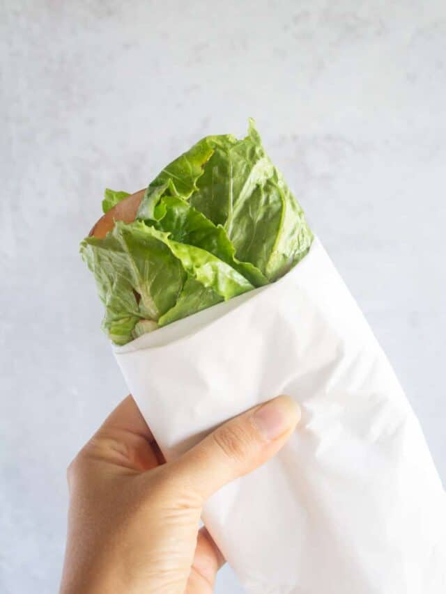 Lettuce Wrapped Sandwich Story