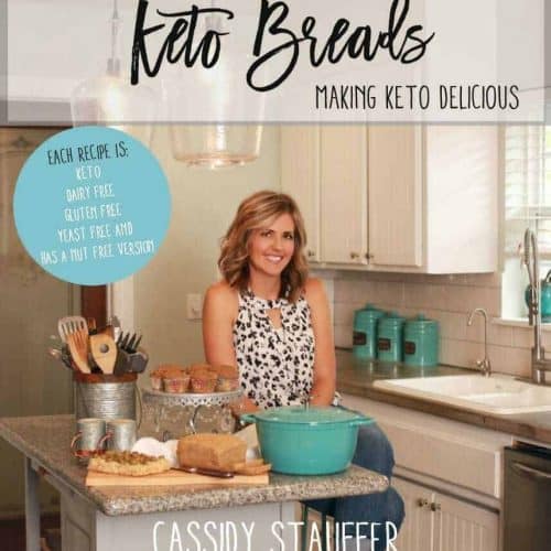 keto breads cookbook cover