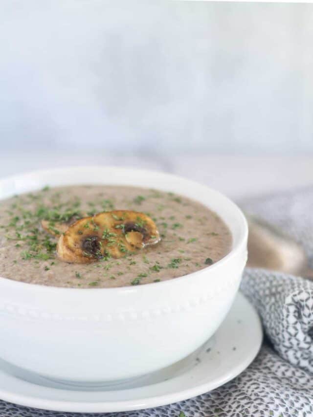 Quick and Easy Keto Condensed Cream Of Mushroom Soup Story – Cassidy's ...