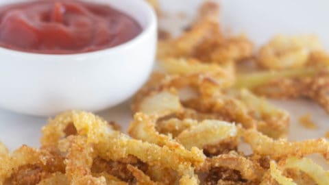 Keto Fried Onions {Paleo, Whole30, & Vegan} - Cassidy's Craveable