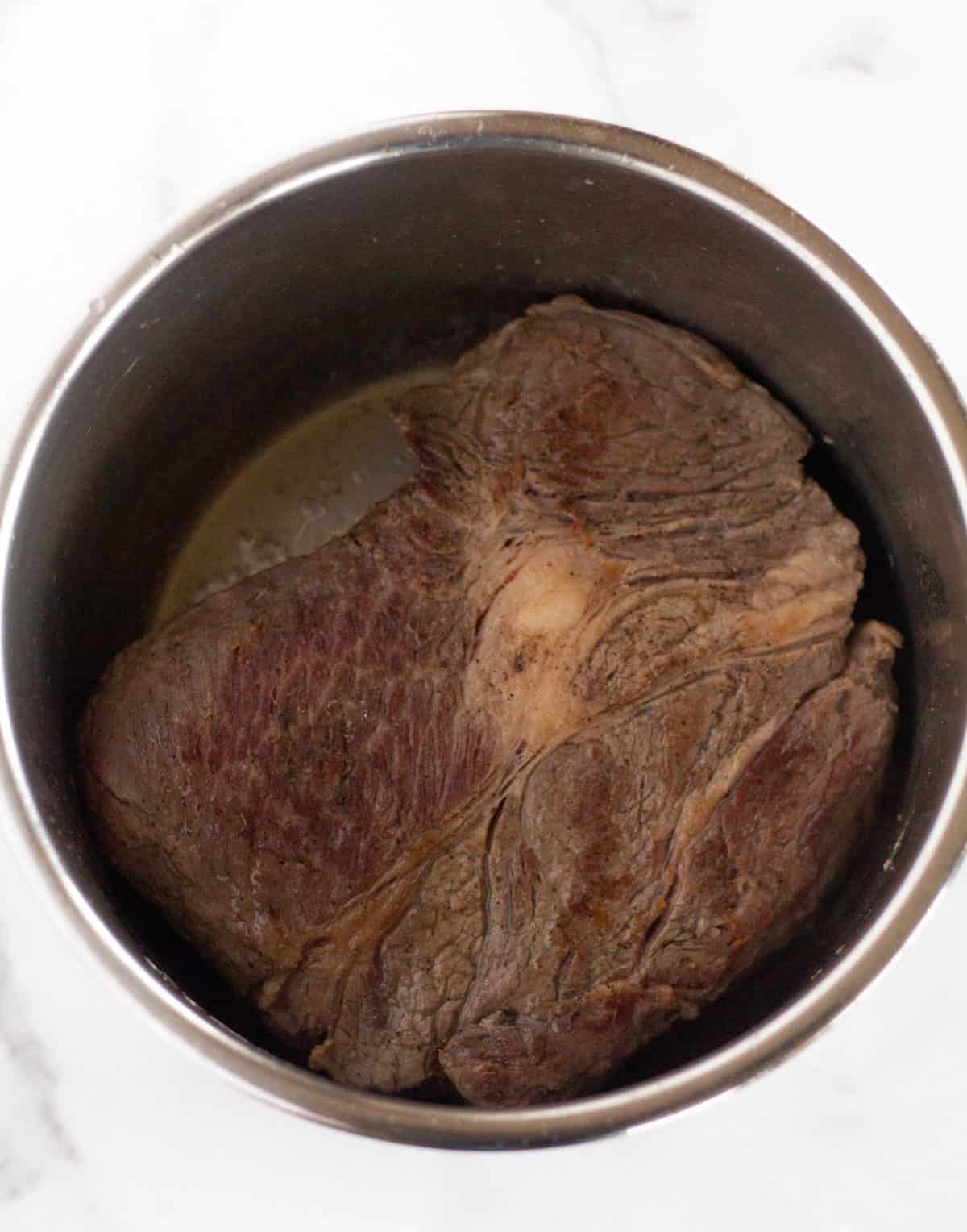 seered roast in instant pot.