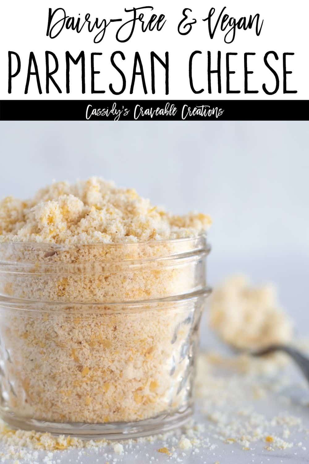 DairyFree Parmesan Cheese Substitute {Vegan & Paleo}