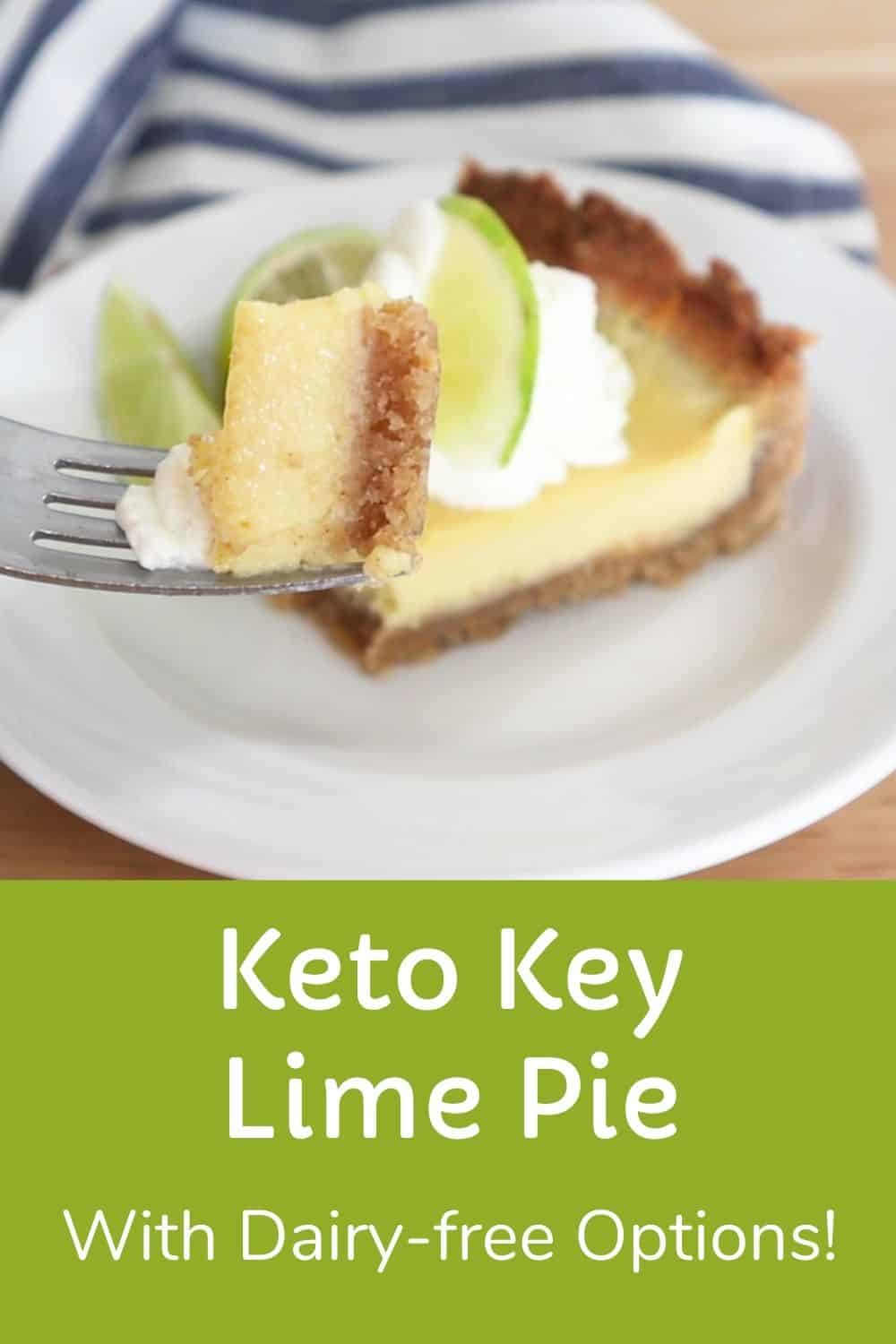 Dairy Free And Keto Key Lime Pie - Cassidy's Craveable Creations