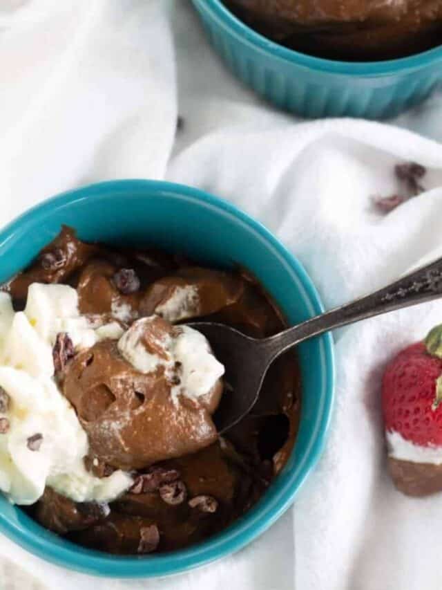 Keto Avocado Chocolate Pudding Story Cassidy's Craveable Creations