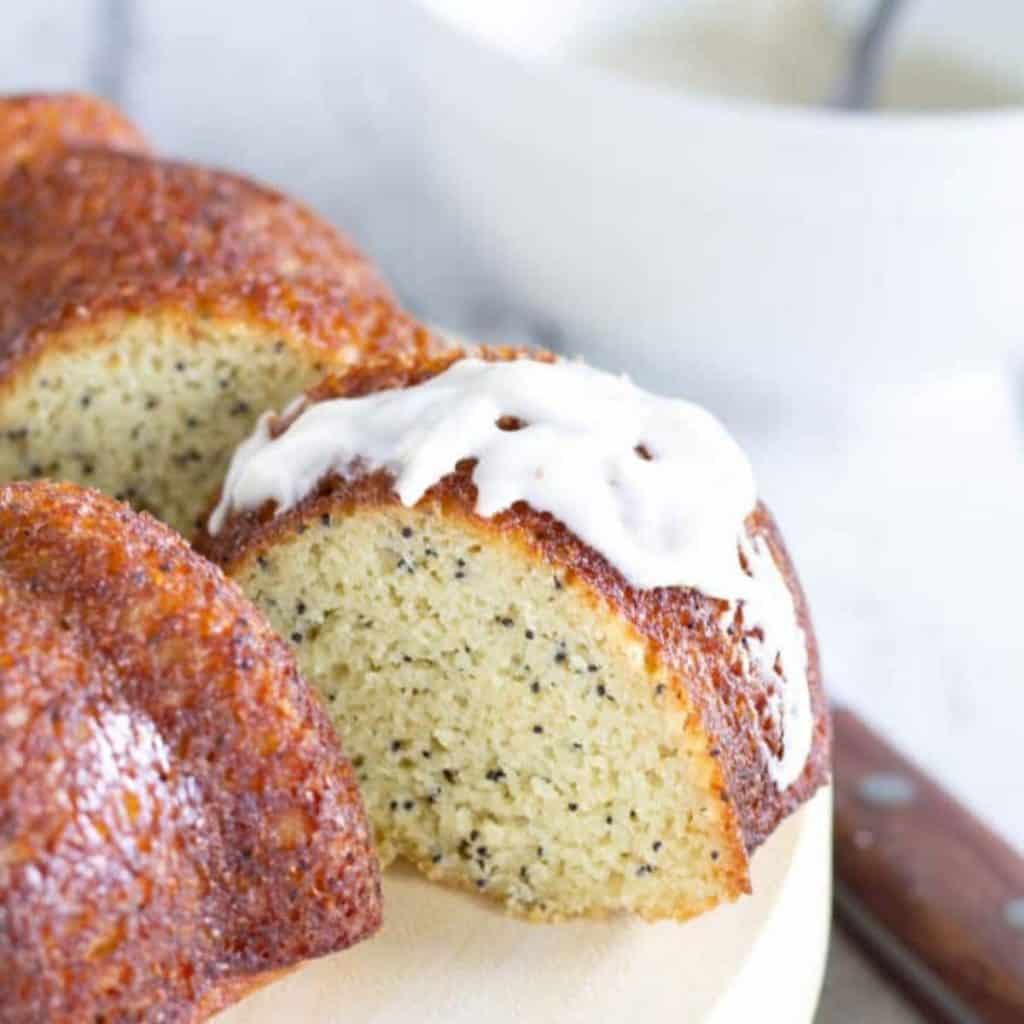 Keto Lemon Poppy Seed Cake (Or Muffins)