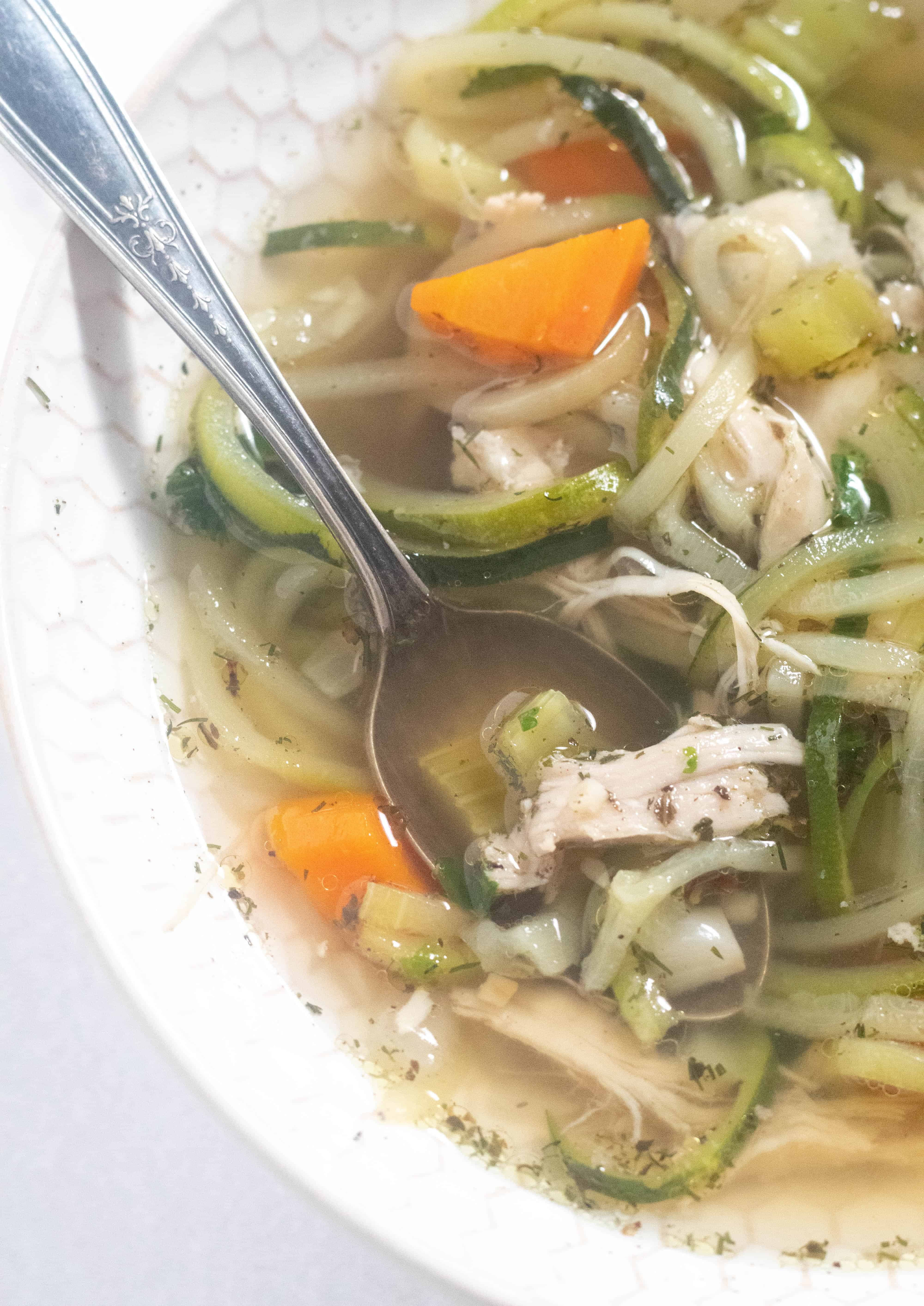 Best Low-Carb Keto Chicken Noodle Soup