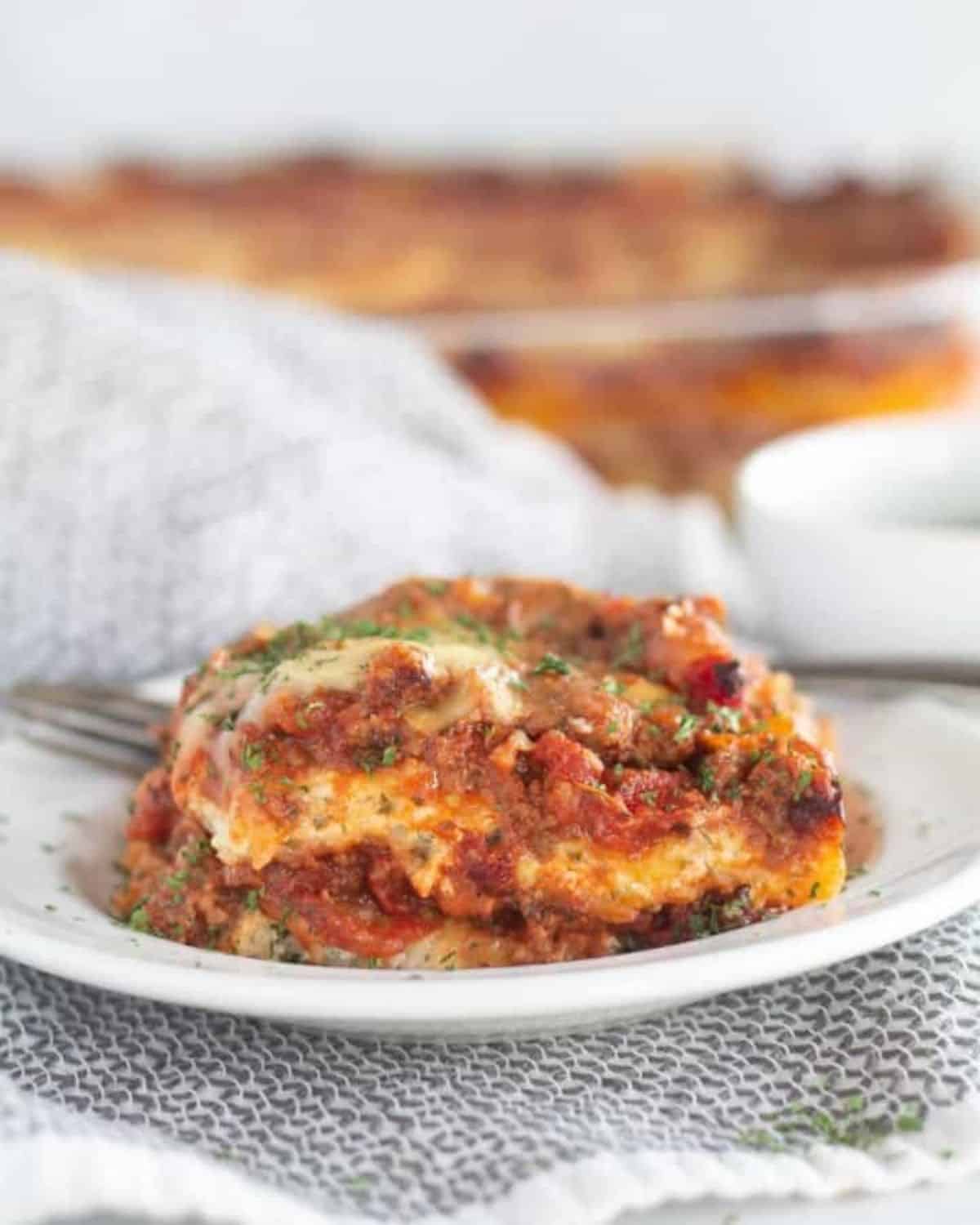 Keto Lasagna Gluten Free With Paleo Dairy Free Options