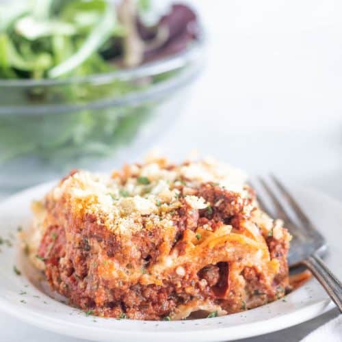 Real Deal Low-Carb Paleo Lasagna - Cassidy's Craveable Creations