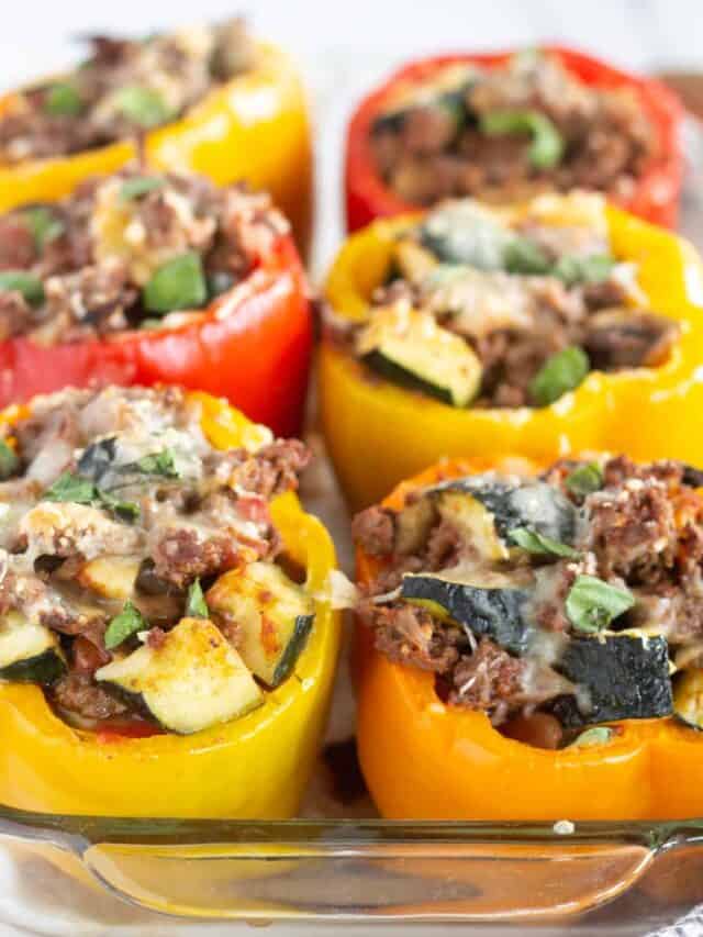 Whole30 Stuffed Peppers Story