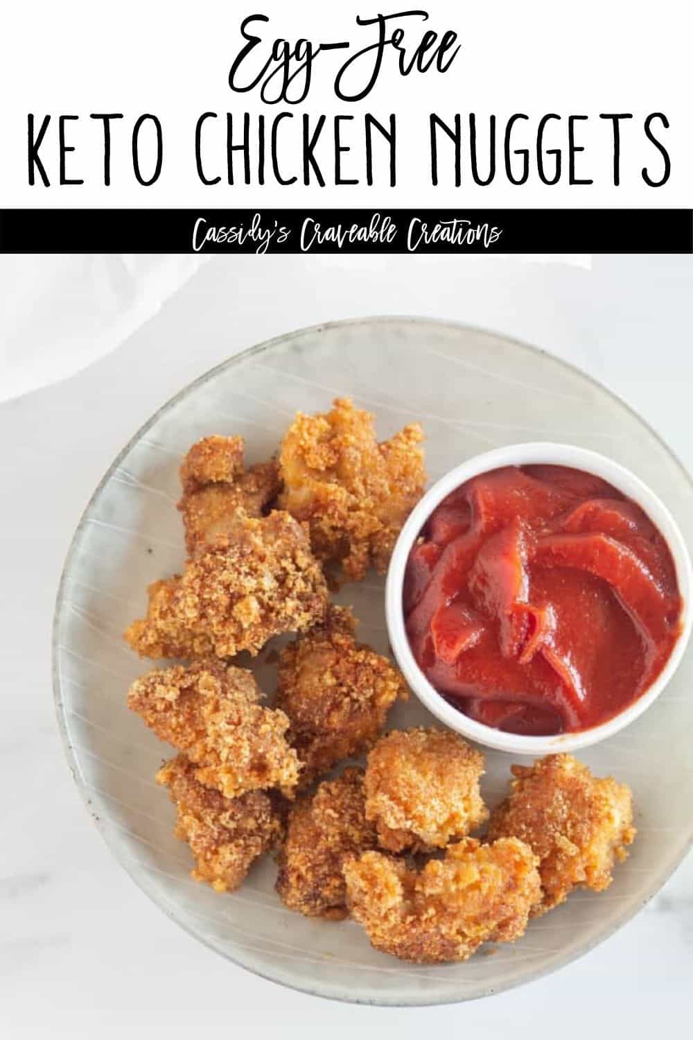 Keto Chicken Nuggets With Pork Rinds Cassidy's Craveable Creations