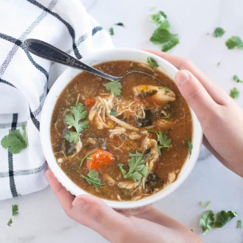 Keto Chicken Soup {Instant Pot Or Stovetop}