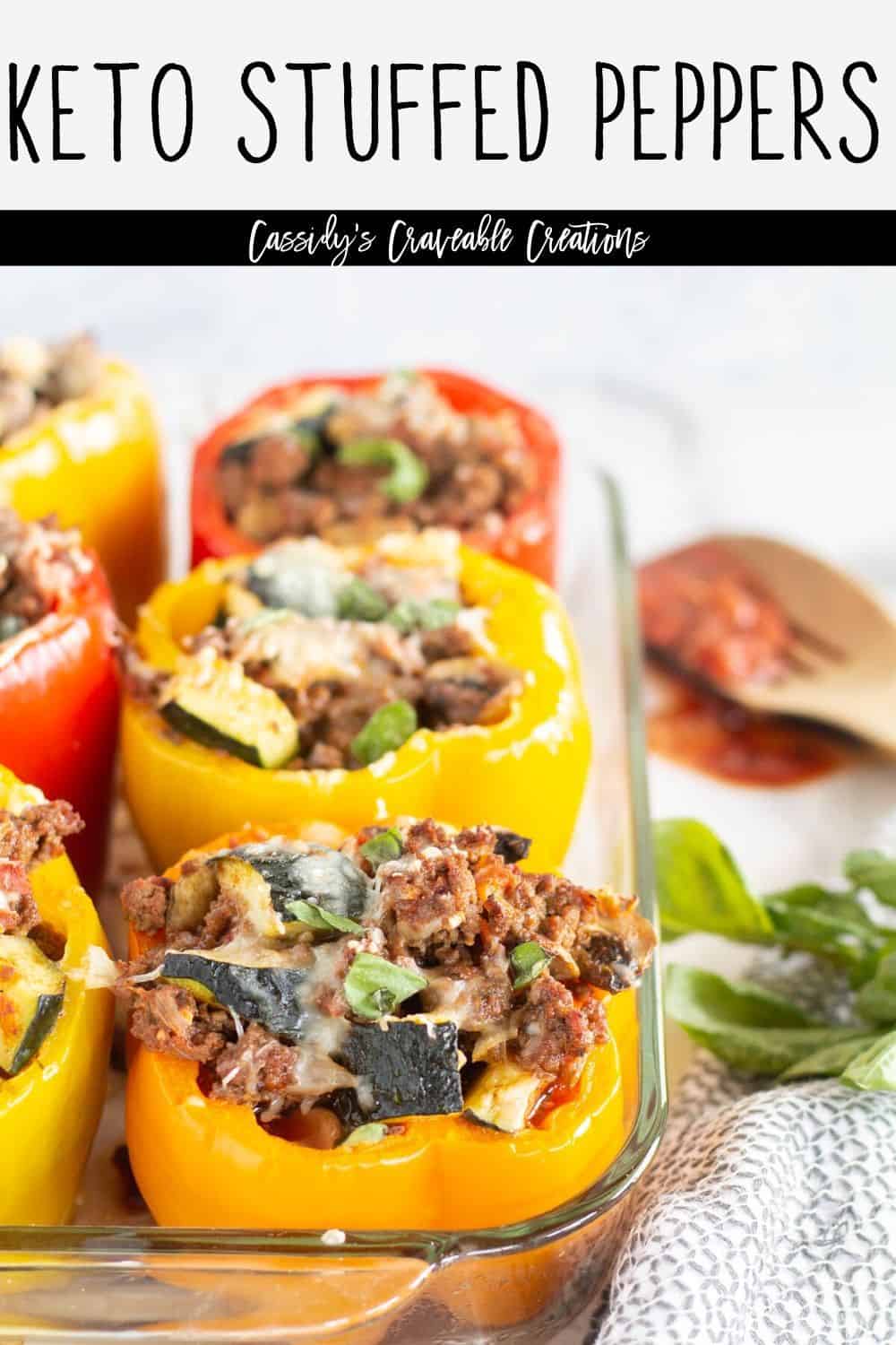 Whole30 Dairy-Free Stuffed Peppers - Cassidy's Craveable Creations