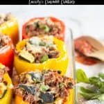 whole30 stuffed peppers pin