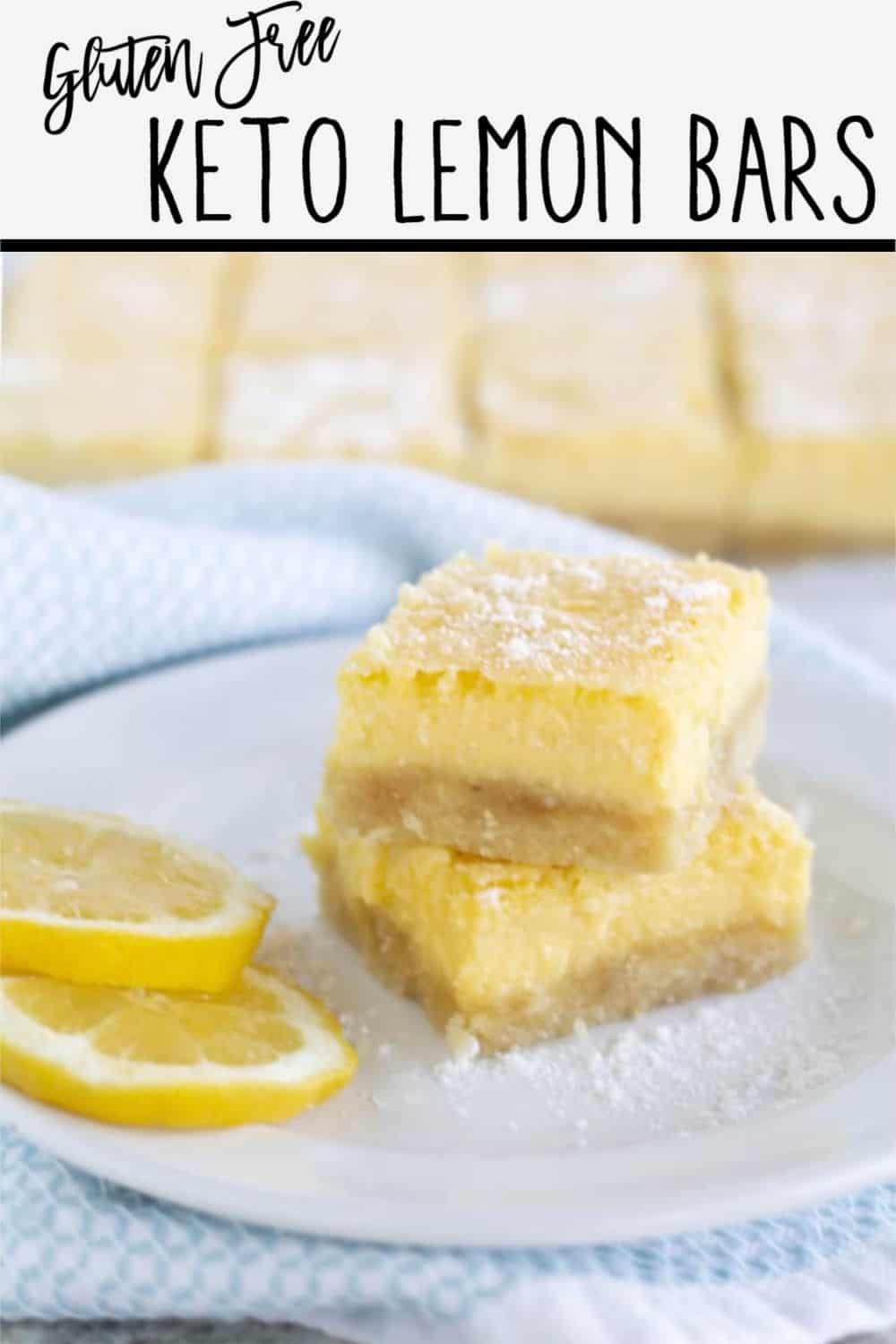 Sugar-Free Lemon Bars {Keto, Gluten-Free, & Dairy-Free}