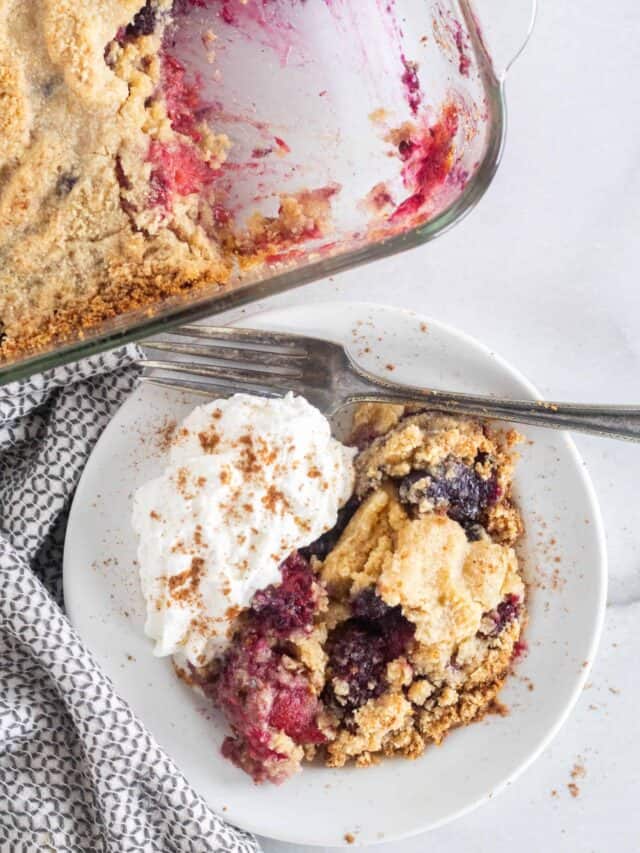 Low-Carb Berry Dump Cake Story – Cassidy's Craveable Creations