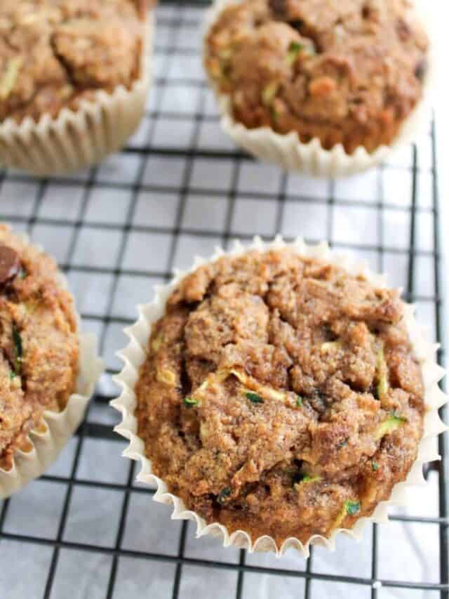 Almond Flour Zucchini Muffins Story Cassidy's Craveable Creations
