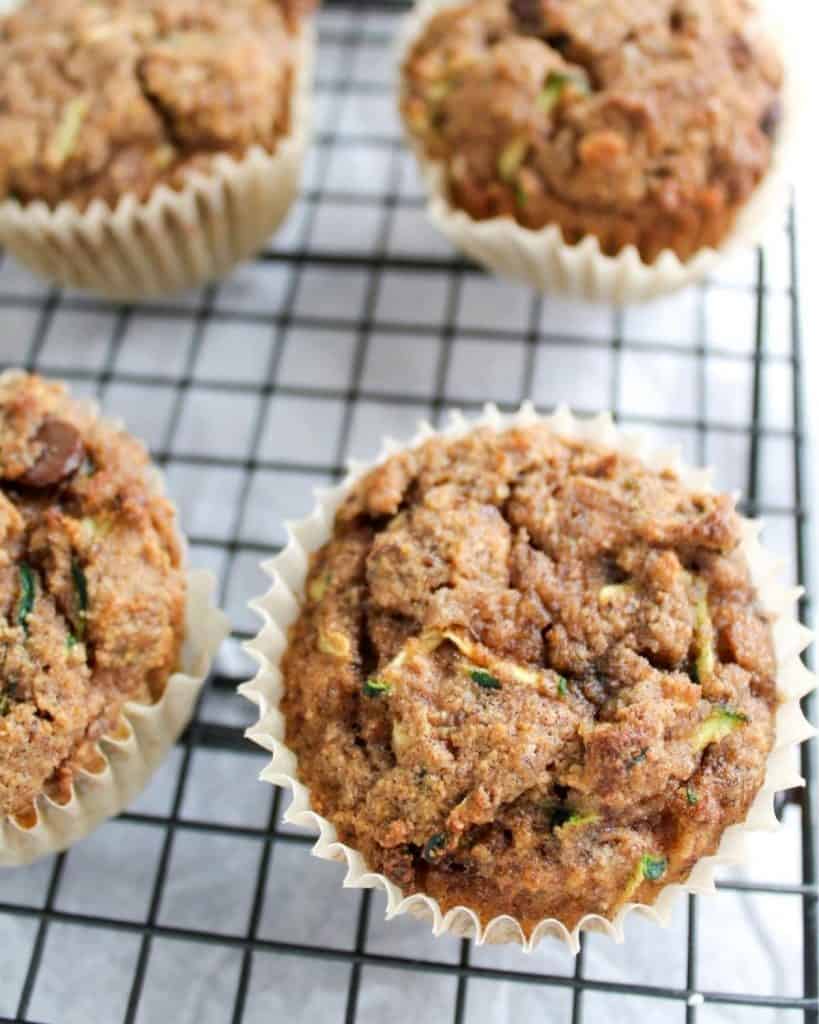 Almond Flour Zucchini Muffins Or Bread {Keto & Paleo}