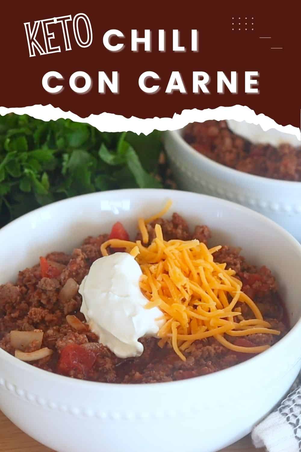 Keto Chili Con Carne With Paleo & Whole30 Options!