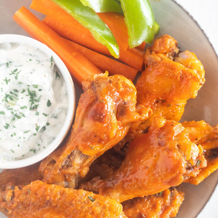 Low-Carb Keto Buffalo Chicken Wings - Cassidy's Craveable Creations