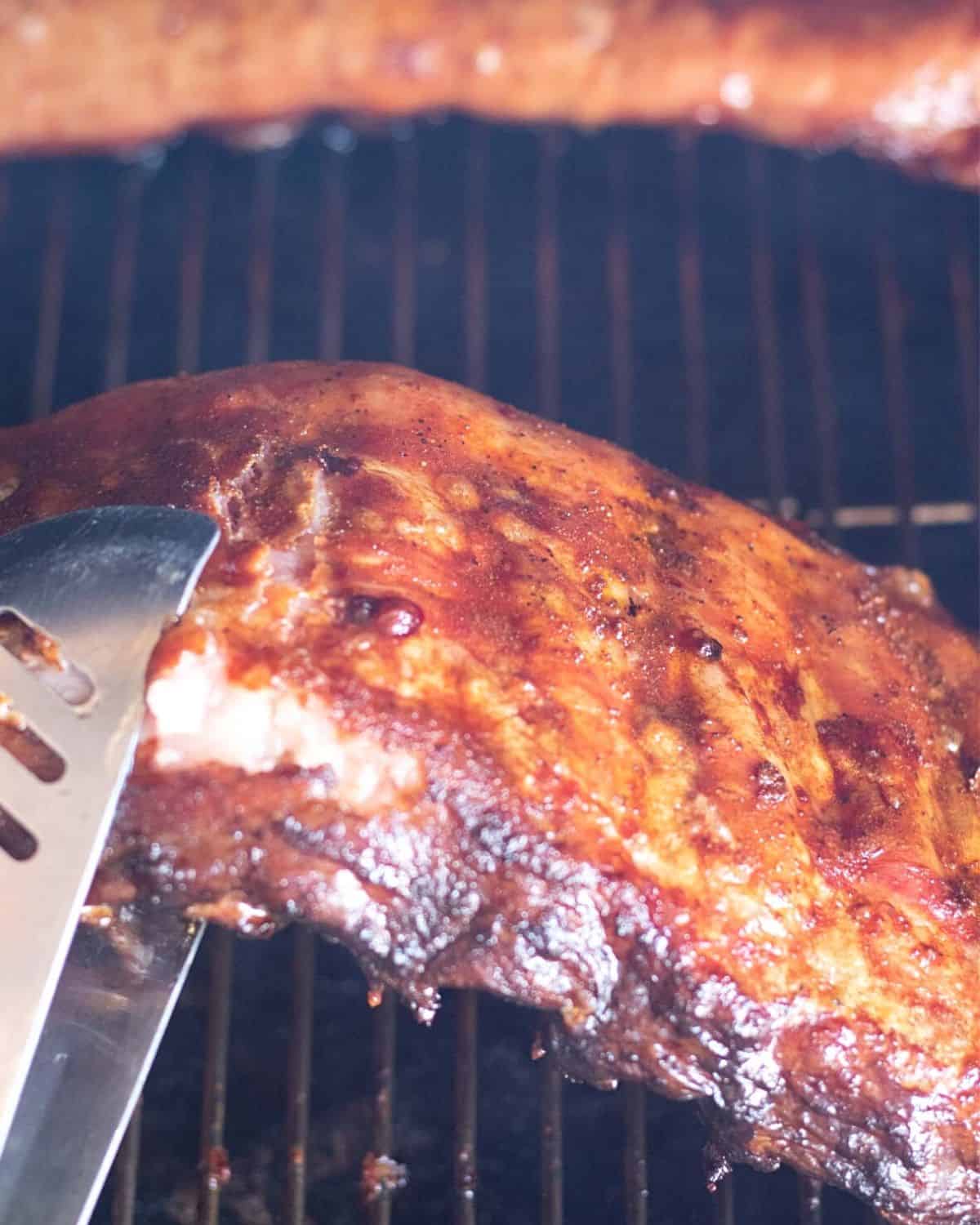 ribs with crack on top