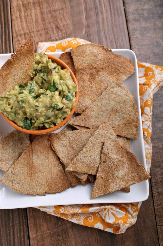 tortilla chips with guac