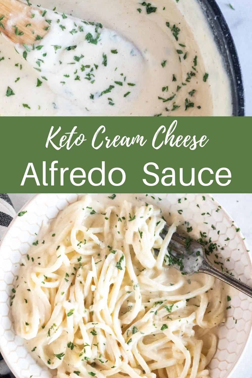 Low-Carb Keto Alfredo Sauce With Cream Cheese - Cassidy's Craveable ...