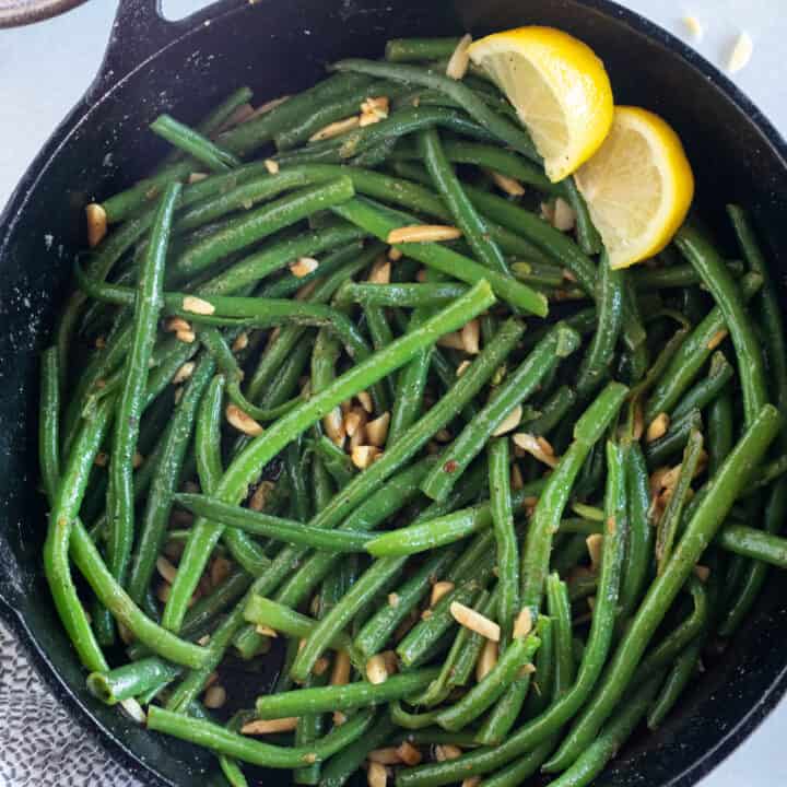 Skillet Keto Green Bean Recipe Cassidy's Craveable Creations