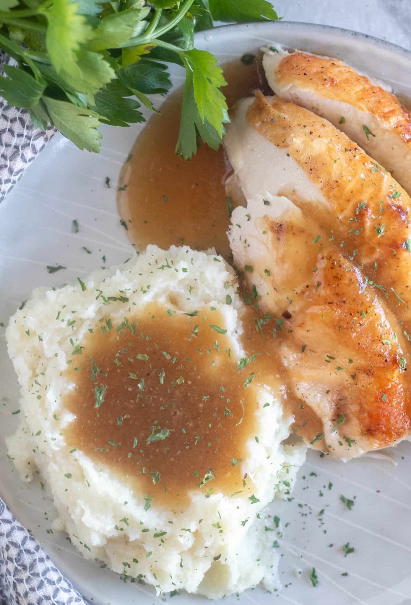 Keto Brown Gravy With or Without Drippings!