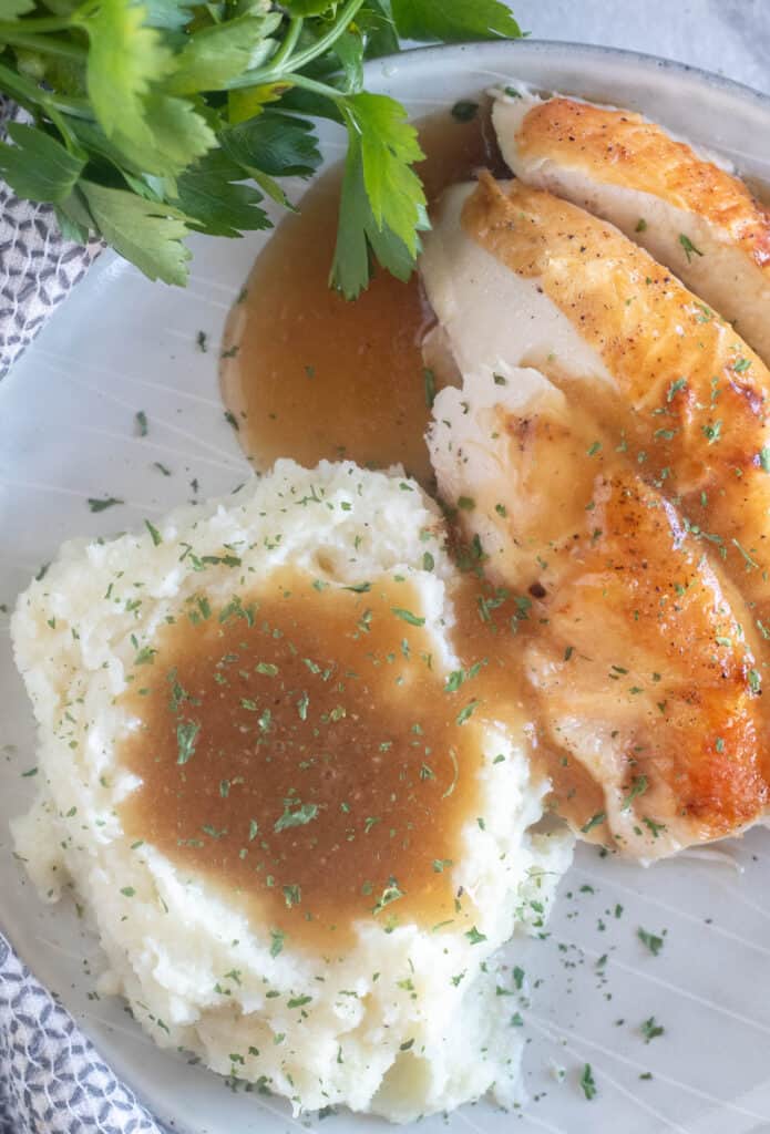 Keto Brown Gravy With or Without Drippings!