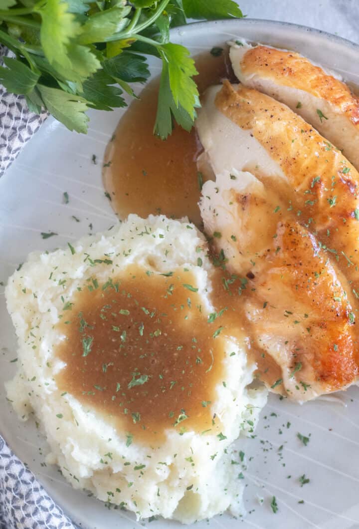 Keto Brown Gravy With or Without Drippings!