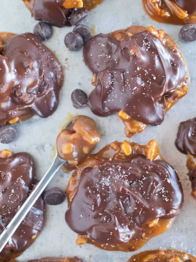 Sugar-Free Keto Turtles (Or Pecan Clusters) Story – Cassidy's Craveable ...