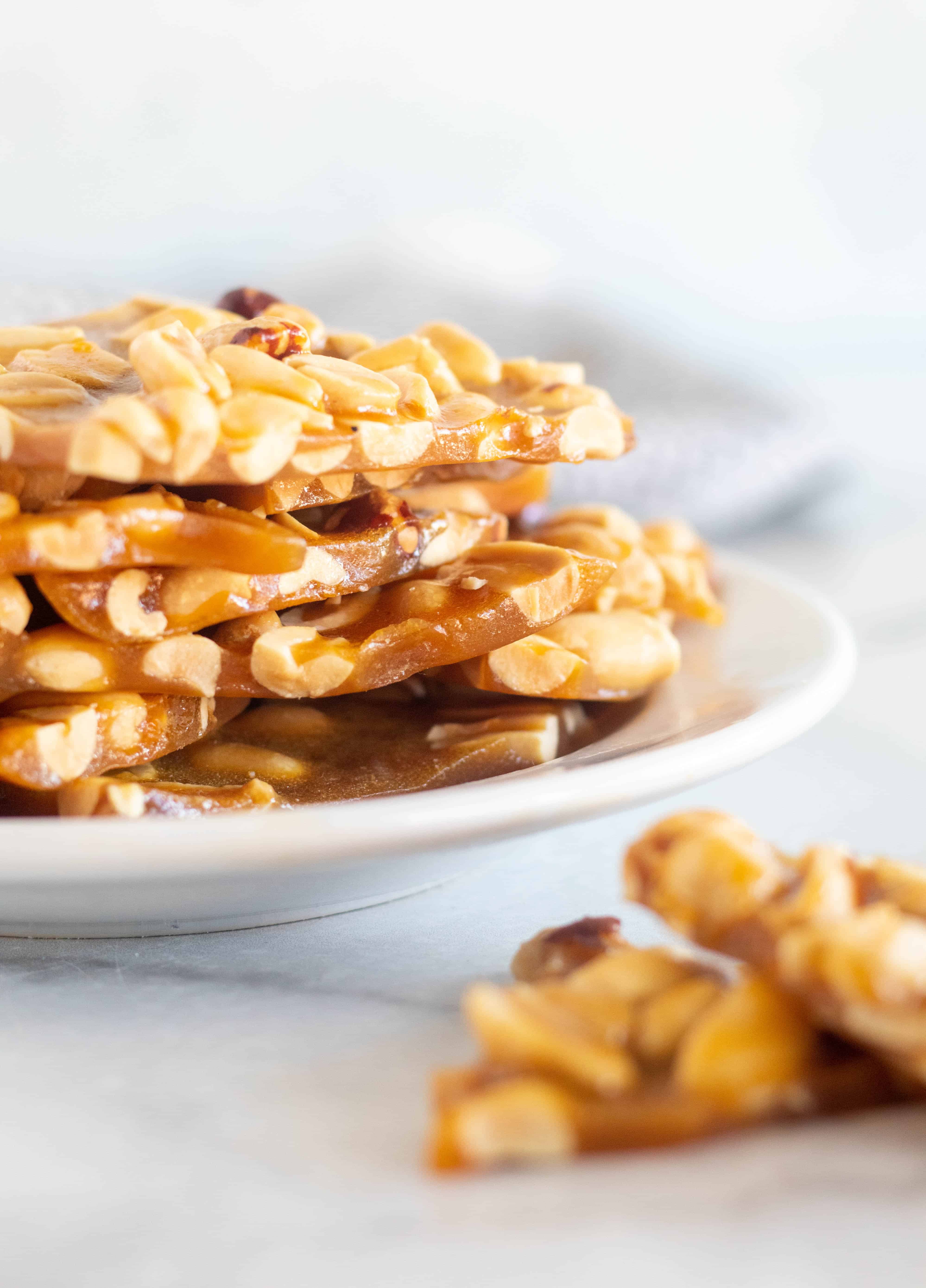Keto SugarFree Peanut Brittle Cassidy's Craveable Creations