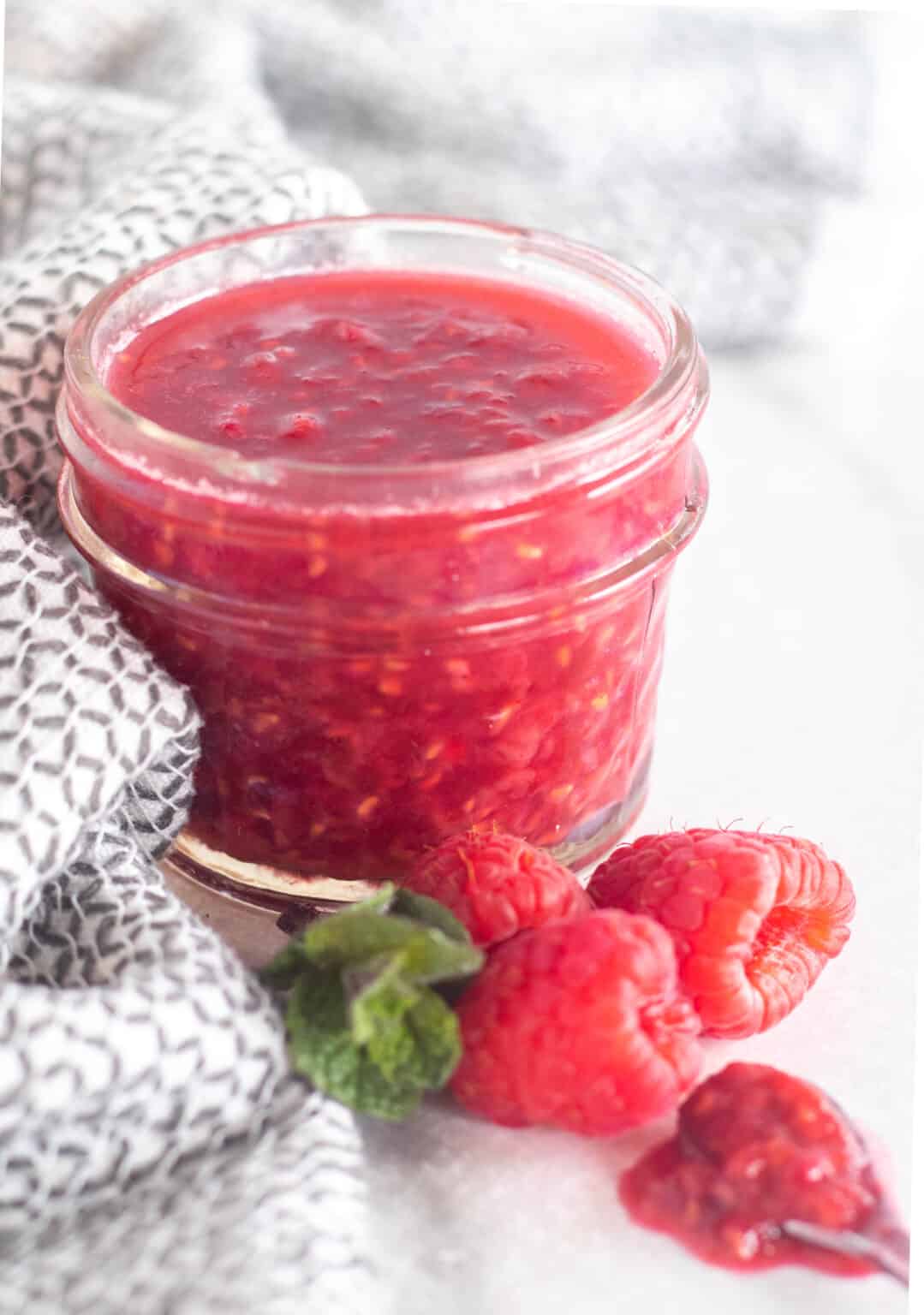 SugarFree Keto Raspberry Sauce