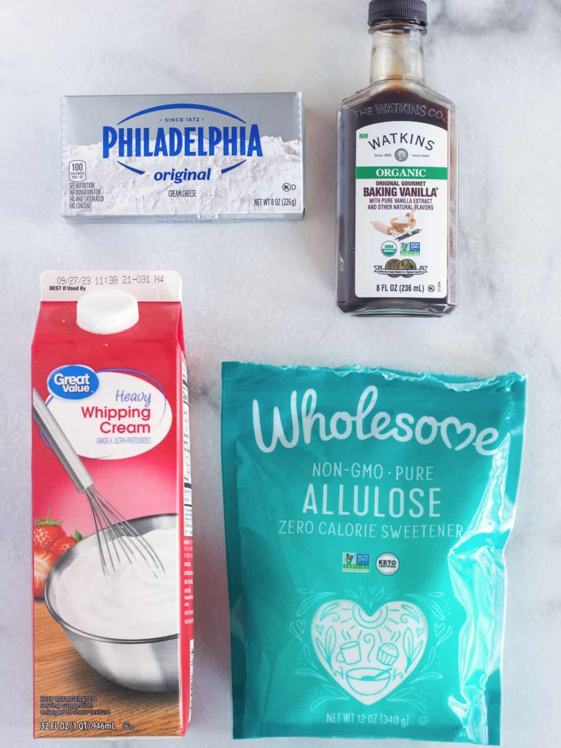 Keto Fruit Dip With Cream Cheese